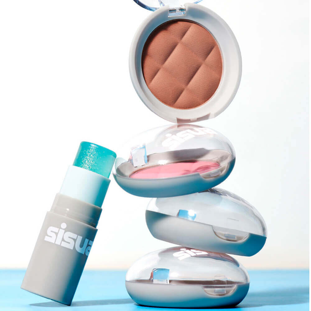 UNLEASHIA Sisua Butter Waffle Dough Blusher - Сияющие кремово-муссовые румяна