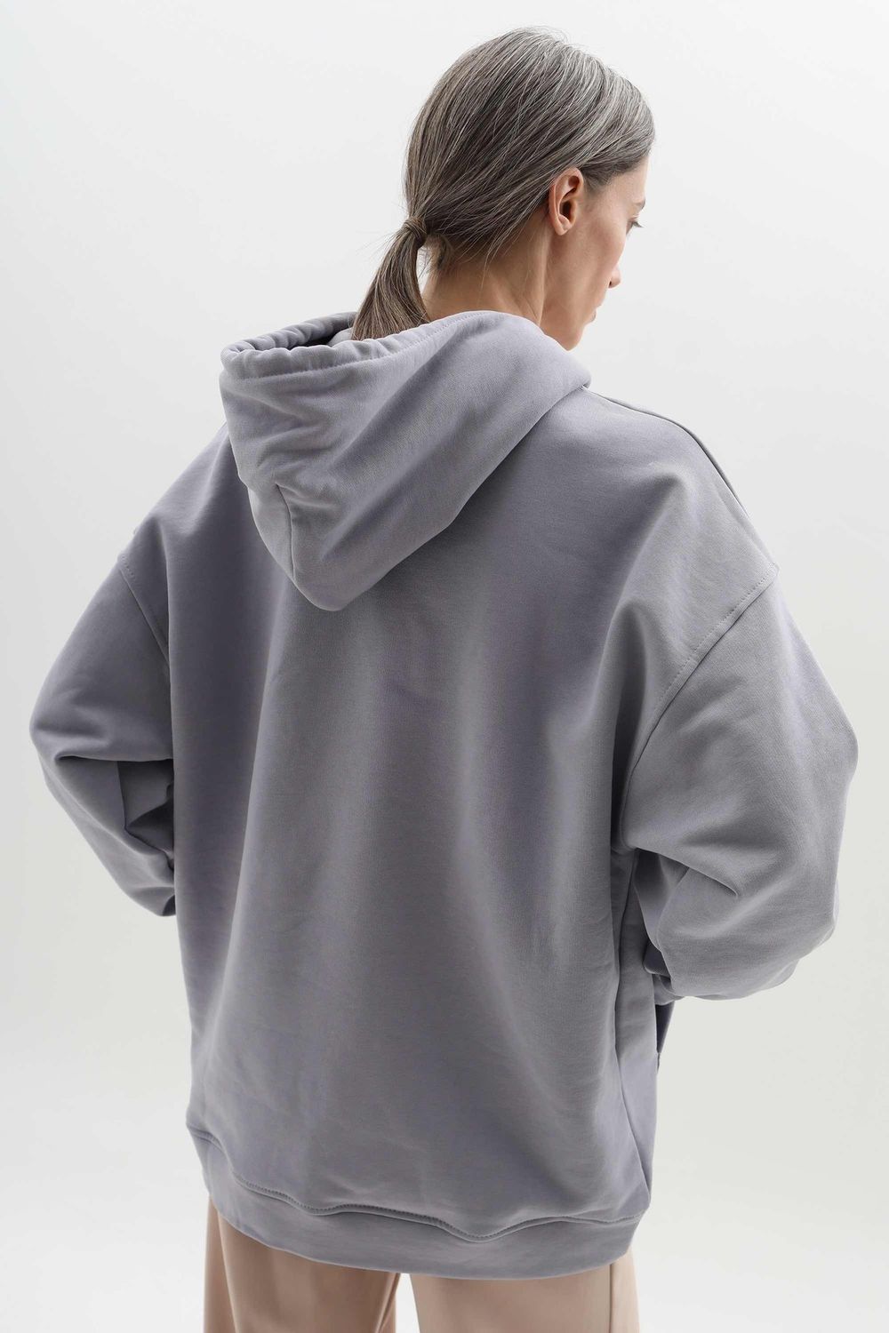 Худи Гербарий Warm Ромашка Лиловый