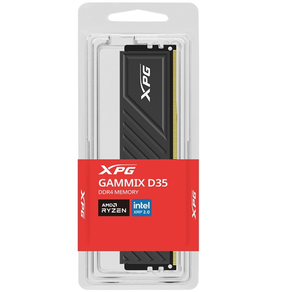 Модуль памяти DIMM DDR4 32Gb, 3200Mhz, ADATA XPG GAMMIX D35 (AX4U320032G16A-SBKD35)