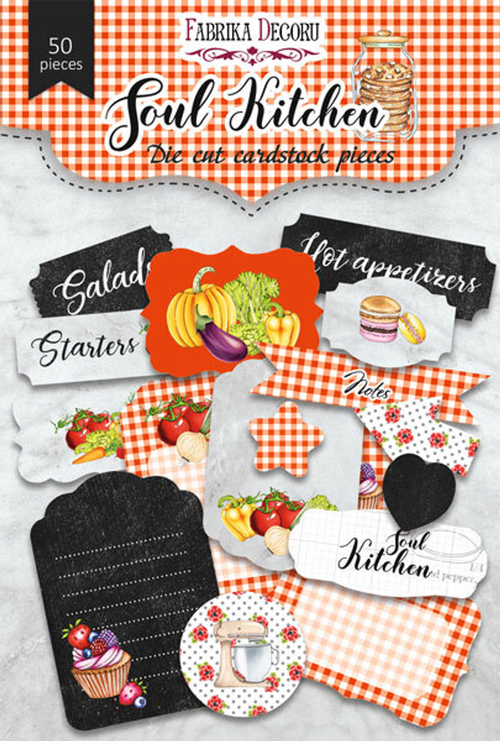 Набор высечек, коллекция "Soul Kitchen"