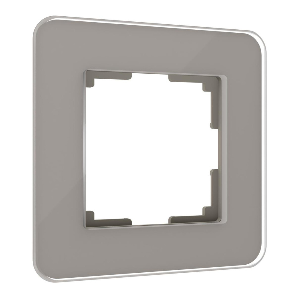 Рамка Werkel Elite на 1 пост дымчатый W0012417 4690389180644