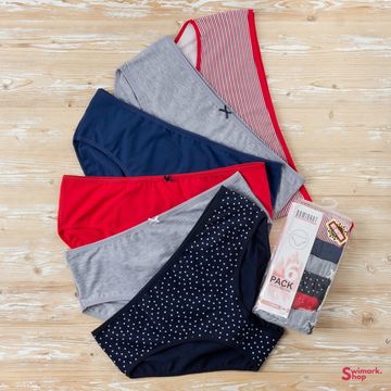 Трусики женские DOMINANT 54000-35, FULL BRIEF, 6 шт. в уп.