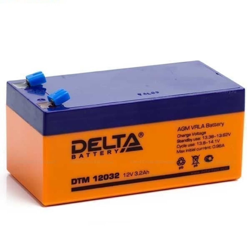 Аккумуляторная батарея Delta DTM 12032 (12V / 3.2Ah)