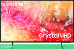 Телевизор Samsung Crystal UHD DU7100 черный (UE55DU7100UXRU)