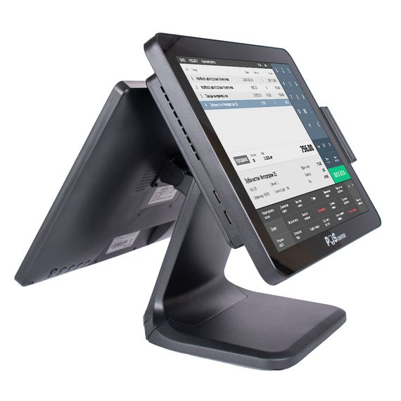 Сенсорный моноблок POScenter POS101 (15&quot;, PCAP, J3455, RAM 4Gb, SSD M2 128Gb, MSR) с Windows