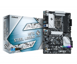 Материнская плата ASROCK H570 STEEL LEGEND INTEL H570/4DDR4/6SATA3 ATX