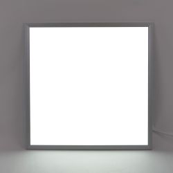 ULP-6060-36W-DW EFFECTIVE SILVER Светильник светодиодный потолочный встраиваемый. Дневной свет 6500K. Корпус серебристый. В комплекте с и-п. ТМ Uniel.