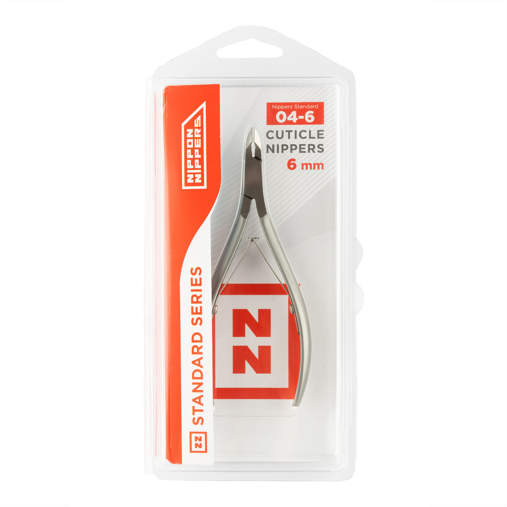 Nippon Nippers. Кусачки для кутикулы «Standard» NS-04-6 Двойная пружина. Ручная заточка.