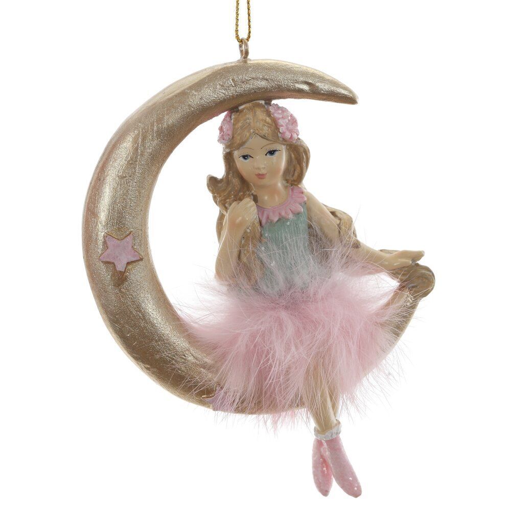 GAEM Фигурка декоративная подвесная "Фея", L8 W2 H11,5 см, 3в.