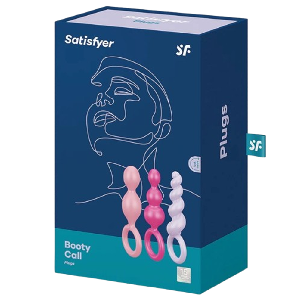Анальные игрушки Satisfyer Booty Call (набор из 3 шт)