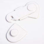 Блокиратор для дверей шкафов, цвет белый 2586850