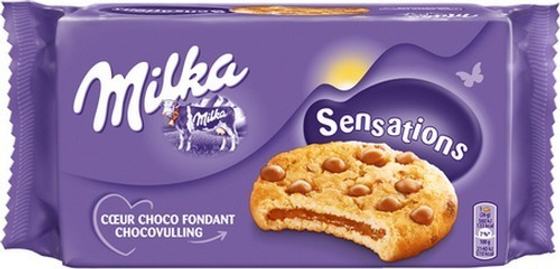 Печенье Милка 156г Сенсейшн (светлый)  (12)
