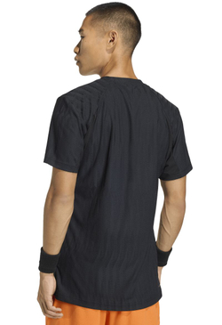 Мужская теннисная футболка Adidas Climacool+ Airchill Freelift - black