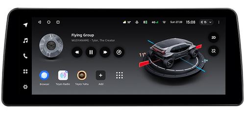 Магнитола для BMW 3-серия E90 2005-2012 (врезка наверх) - Teyes LUX ONE монитор 12.3" на Android 10, Быстрая, CarPlay, 4G SIM-слот, джойстик iDrive в комплекте