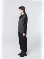 Майка унисекс "Серость". Серый меланж