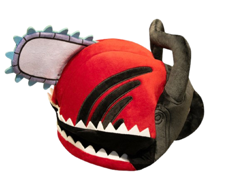 Мягкая игрушка-шапка Шлем Человек-Бензопила