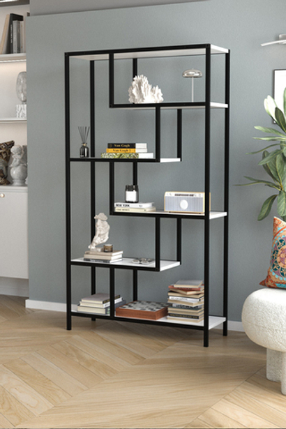 Стеллаж LARRISA 160х90 - белый