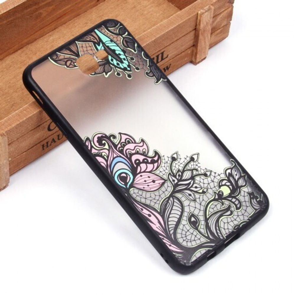 Чехол Кружево для Samsung Galaxy J7 Prime, 003784