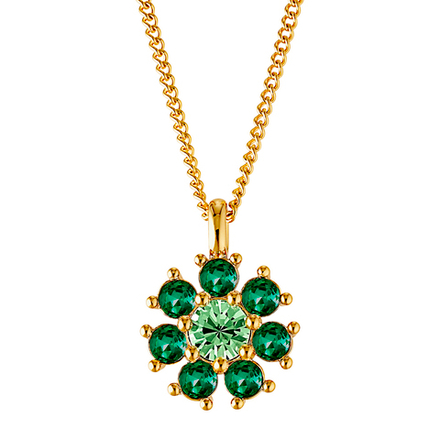 Колье Dyrberg Kern DELISE SG EMERALD GREEN 450103