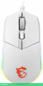 Мышь MSI Clutch GM11 белый (S12-0401970-CLA)