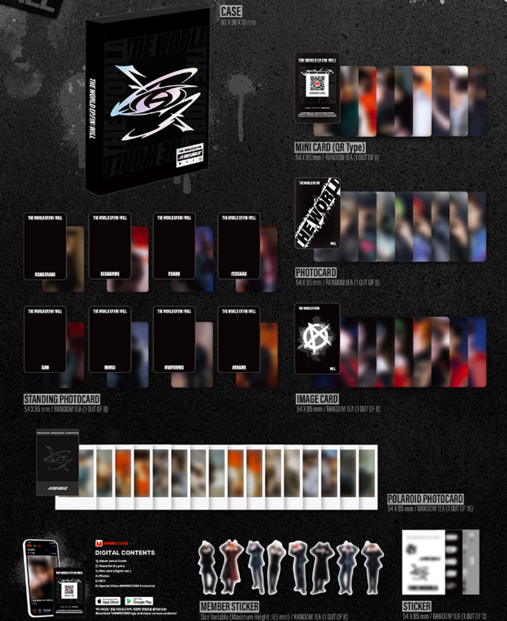 Альбом ATEEZ - THE WORLD EP.FIN : WILL (PLATFORM VER.)
