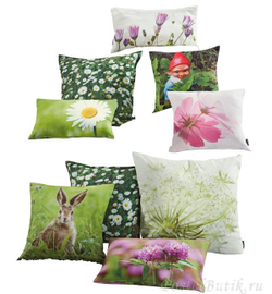 Подушка декоративная 27x43 Proflax Britt green Германия фото