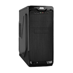 Корпус для компьютера Exegate EX269438RUS Корпус Miditower UN-604 Black, ATX,  2*USB+2*USB3.0, Audio
