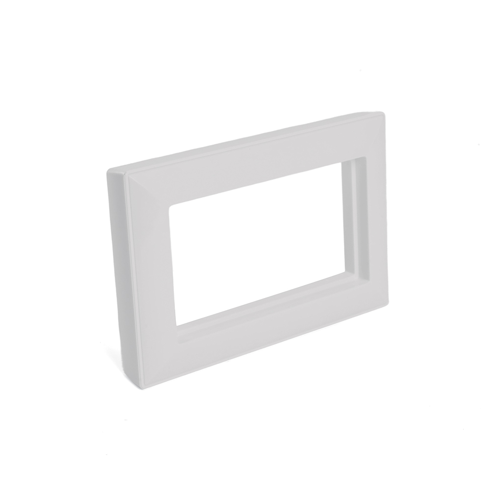 Рамка 2-местная (без перемычки), пластик, STEKKER, PFR00-7012-01, серия Катрин, белый 50050