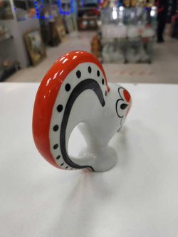 Скульптура "Петух" авт.Азарова (ретро) надгл краски