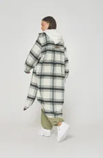 Пальто-Рубашка Alexandra Talalay AC008 зеленое