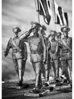 Оловянный солдатик Парад. Знаменная группа 3 Командир