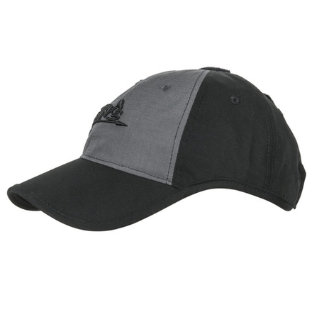 Helikon — Бейсболка Logo Cap (цвет: black, shadow grey)