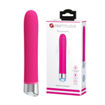 Розовый вибромассажёр Reginald - 16,7 см. (Цвет: розовый)