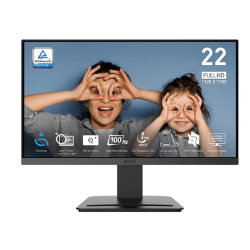 Монитор MSI PRO 21.5" MP223 E2 (VA 1920x1080 100Hz 1ms 250cd HDMI DipsplayPort VESA) [9S6-3PB9CH-026]