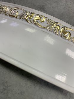 Белый "Ажур" (5см) декоративная планка (бленда)