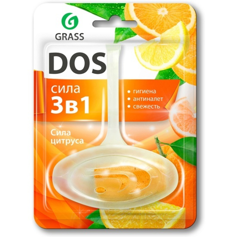 Подвесной блок для унитаза 3 в 1 Grass DOS