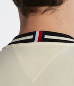 Футболка Tommy Hilfiger - кремовый (MW0MW33681)