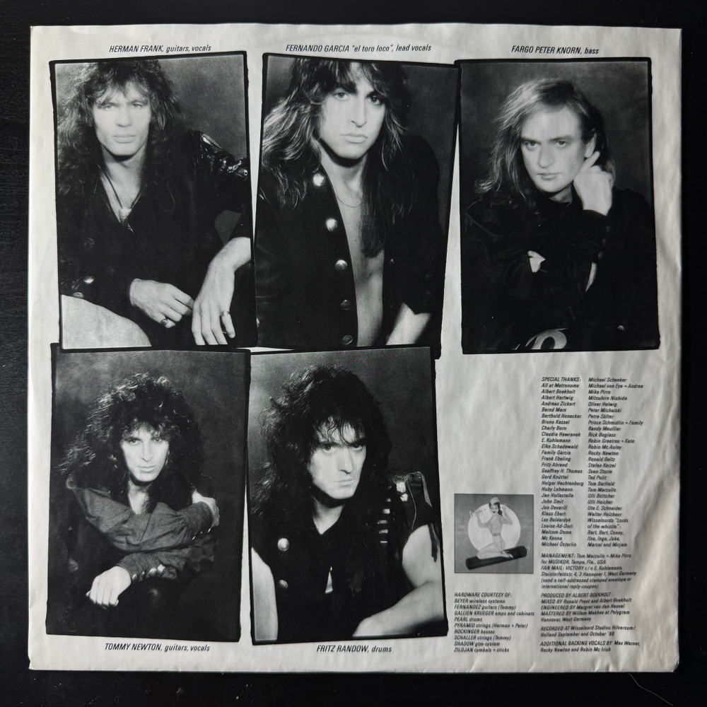 Victory ‎– Culture Killed The Native (Германия 1989г.)