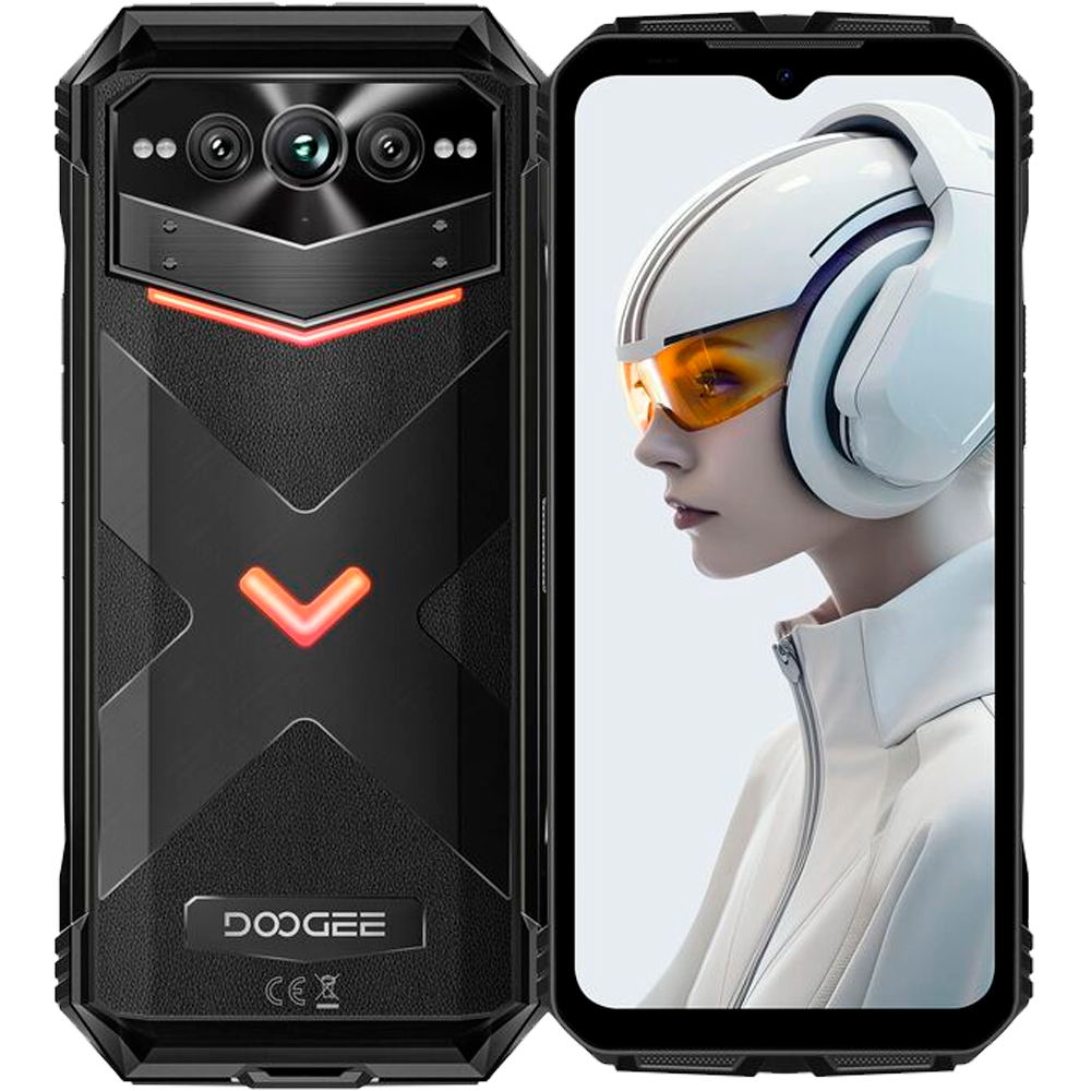 Смартфон Doogee V Max Plus, 16/256GB, Obsidian Black (Черный)