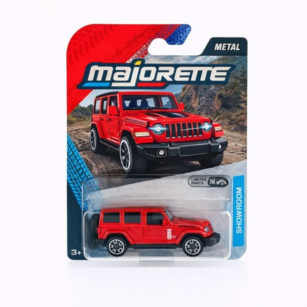 Металлическая машинка Majorette Showroom Jeep Wrangler 2000000 6 4XE 1:64 2000000 6