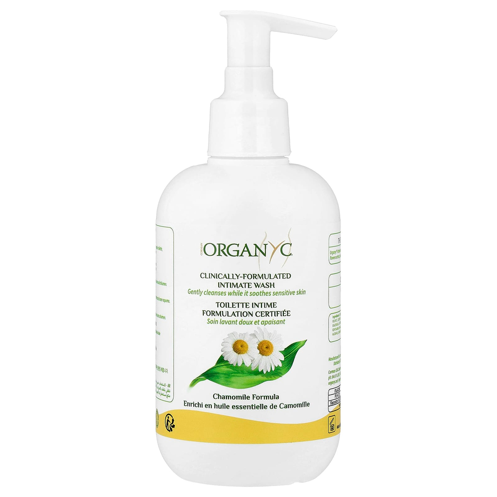 Organyc, средство для интимной гигиены, с ромашкой, 250 мл (8,5 жидк. унции)