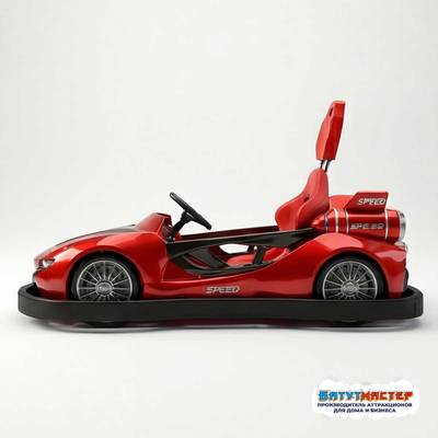 Бамперная электромашинка «Пламенный Поток» для автодрома, для детей