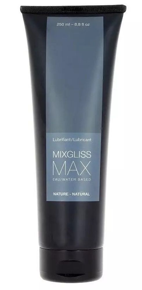 Mixgliss Max 250 мл – водная смазка без запаха с расслабляющим эффектом