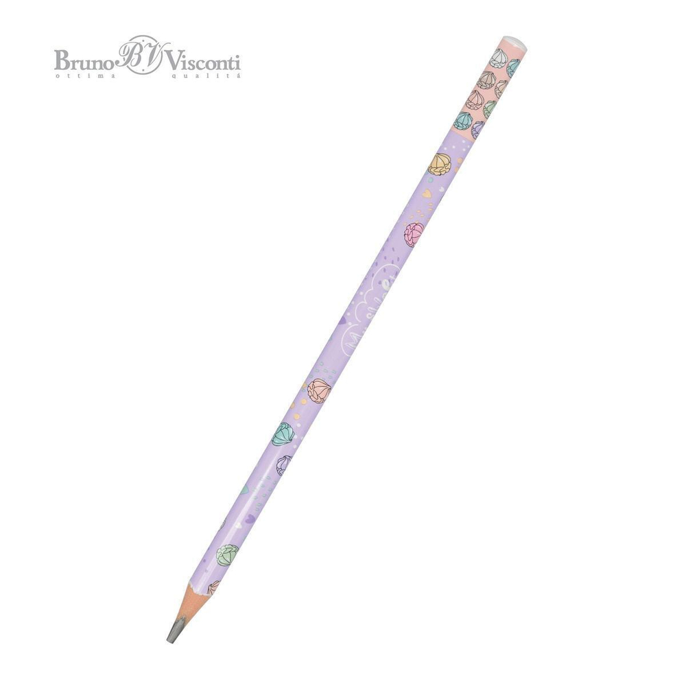 Карандаш ч/г "ArtGraphix. Zefir. My Sweet. Зефирки" НВ (пластиковый корпус) (Альт)