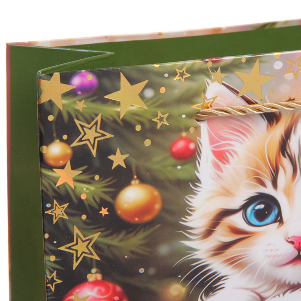 Пакет подарочный «Милые животные» 18*23*8 см, микс