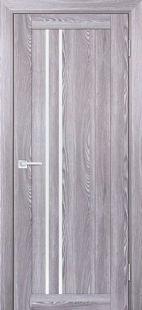 Дверь PSK-10 / Цвет Ривьера грей / белый лакобель / Двери PROFILO PORTE