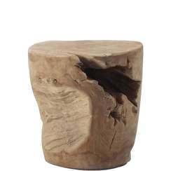 Журнальный столик/табурет Tropicana из массива тика