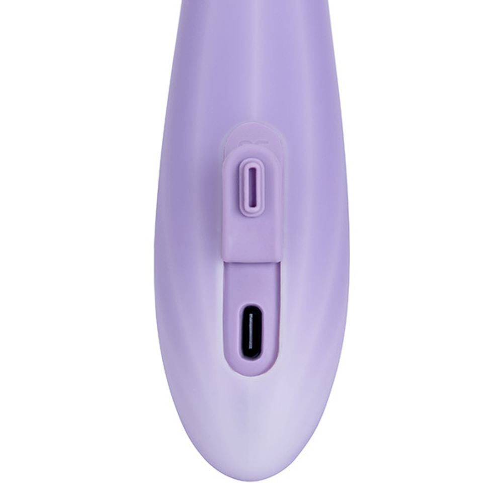 Интерактивный вибратор 21см для стимуляции точки G Svakom Margot App-Controlled Dual Motor G-Spot Vibrator SA614A