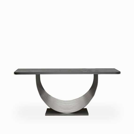 Консоль Optional Modern 150х86 см, темно-серая керамика