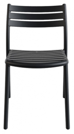 Стул пластиковый Papatya Hisar-S, антрацит